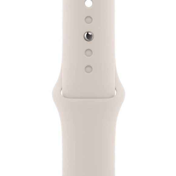 Apple Watch Sport Band in Starlight - Picture 3 of 7